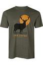 2023 Seeland Mens Stag Fever T-Shirt 160211312 - Pine Green Melange